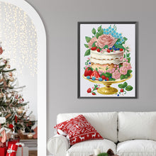 Load image into Gallery viewer, Diamond Painting - Partial Special Shaped - cake desserts (30*40CM)
