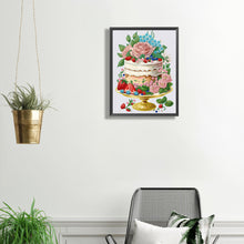 Load image into Gallery viewer, Diamond Painting - Partial Special Shaped - cake desserts (30*40CM)
