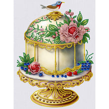 Load image into Gallery viewer, Diamond Painting - Partial Special Shaped - cake desserts (30*40CM)
