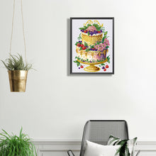 Load image into Gallery viewer, Diamond Painting - Partial Special Shaped - cake desserts (30*40CM)
