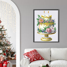 Load image into Gallery viewer, Diamond Painting - Partial Special Shaped - cake desserts (30*40CM)
