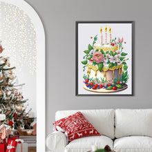 Load image into Gallery viewer, Diamond Painting - Partial Special Shaped - cake desserts (30*40CM)
