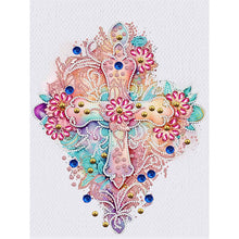 Load image into Gallery viewer, Diamond Painting - Partial Special Shaped - cross (30*40CM)
