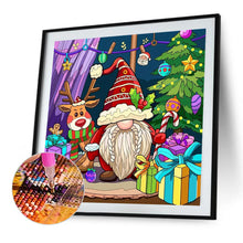 Load image into Gallery viewer, AB Diamond Painting - Full Round - christmas gnome (40*40CM)
