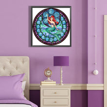 Load image into Gallery viewer, Diamond Painting - Full Round - ariel mermaid princess (40*40CM)
