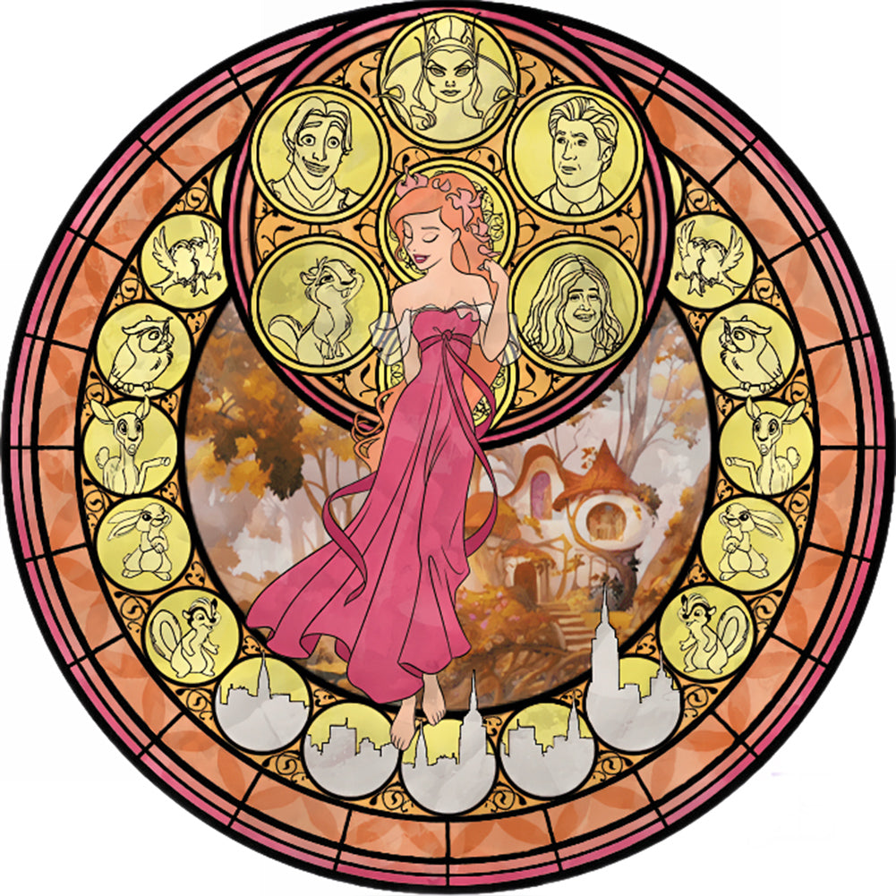 Diamond Painting - Full Round - Giselle (40*40CM)