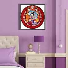 Load image into Gallery viewer, Diamond Painting - Full Round - Hua Mulan (40*40CM)
