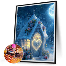 Load image into Gallery viewer, Diamond Painting - Full Round - Snow cabin (30*40CM)
