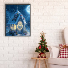 Load image into Gallery viewer, Diamond Painting - Full Round - Snow cabin (30*40CM)
