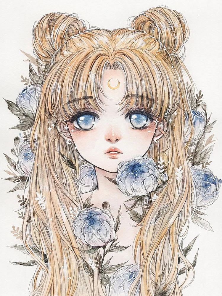 Diamond Painting - Full Round - Shui Bingyue (40*60CM)