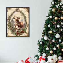 Load image into Gallery viewer, Diamond Painting - Full Round - cow in retro diary (30*40CM)

