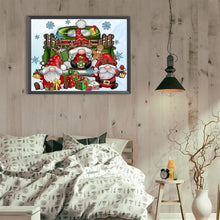 Load image into Gallery viewer, Diamond Painting - Full Round - The old goblin carrying gifts (40*30CM)
