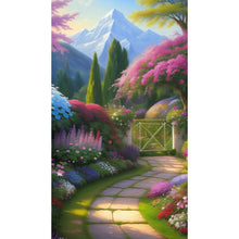 Load image into Gallery viewer, Diamond Painting - Full Round - Flower path (40*70CM)
