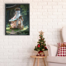 Load image into Gallery viewer, Diamond Painting - Full Round - forest bottle hut (30*40CM)
