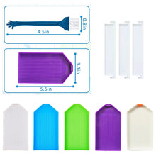 Load image into Gallery viewer, Diamond Painting Art Trays with Divider for Diamond Art DIY Craft (Purple)
