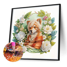 Load image into Gallery viewer, Diamond Painting - Partial Special Shaped - Simple bear (40*40CM)
