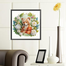 Load image into Gallery viewer, Diamond Painting - Partial Special Shaped - Simple bear (40*40CM)
