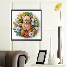 Load image into Gallery viewer, Diamond Painting - Partial Special Shaped - Simple unhappy bear (40*40CM)
