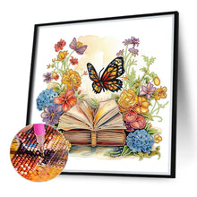 Load image into Gallery viewer, Diamond Painting - Partial Special Shaped - simple butterfly (40*40CM)
