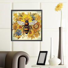 Load image into Gallery viewer, Diamond Painting - Partial Special Shaped - Simple wasp (40*40CM)
