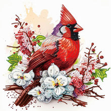 Load image into Gallery viewer, Diamond Painting - Partial Special Shaped - Simple cardinal (40*40CM)
