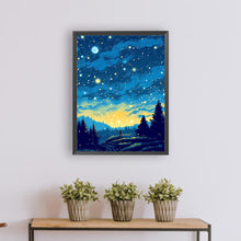 Load image into Gallery viewer, Diamond Painting - Full Round - quiet night (30*40CM)
