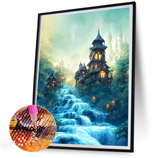 Diamond Painting - Full Round - Quiet night trickle (30*40CM)