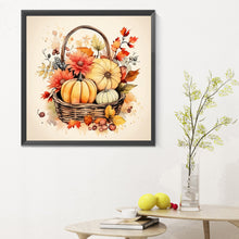 Load image into Gallery viewer, Diamond Painting - Full Round - Pumpkin flower basket (30*30CM)
