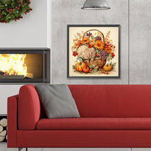 Load image into Gallery viewer, Diamond Painting - Full Round - Pumpkin flower basket (30*30CM)
