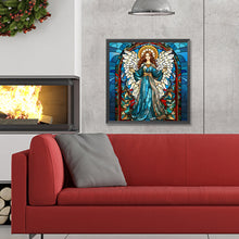 Load image into Gallery viewer, Diamond Painting - Full Round - Madonna Fairy Glass Art (30*30CM)

