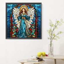 Load image into Gallery viewer, Diamond Painting - Full Round - Madonna Fairy Glass Art (30*30CM)
