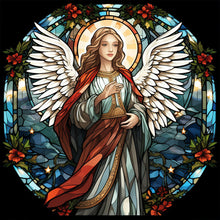 Load image into Gallery viewer, Diamond Painting - Full Round - Madonna Fairy Glass Art (30*30CM)
