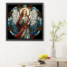 Load image into Gallery viewer, Diamond Painting - Full Round - Madonna Fairy Glass Art (30*30CM)
