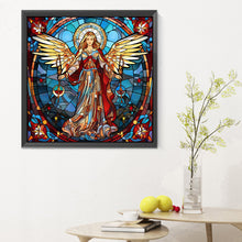 Load image into Gallery viewer, Diamond Painting - Full Round - Madonna Fairy Glass Art (30*30CM)
