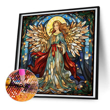 Load image into Gallery viewer, Diamond Painting - Full Round - Madonna Fairy Glass Art (30*30CM)
