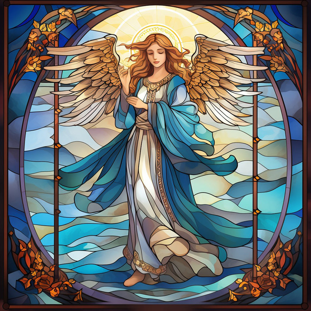 Diamond Painting - Full Round - Madonna Fairy Glass Art (30*30CM)