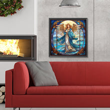 Load image into Gallery viewer, Diamond Painting - Full Round - Madonna Fairy Glass Art (30*30CM)
