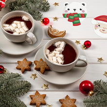 Load image into Gallery viewer, 8PCS Diamond Painting Art Coaster Kit with Holder (Christmas Collection)
