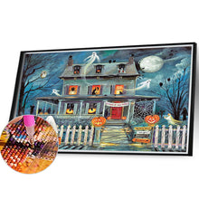 Load image into Gallery viewer, Diamond Painting - Full Round - Halloween horror house (40*30CM)
