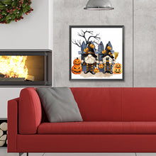 Load image into Gallery viewer, Diamond Painting - Full Round - halloween gnome (30*30CM)
