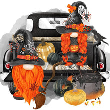 Load image into Gallery viewer, Diamond Painting - Full Round - halloween gnome (30*30CM)
