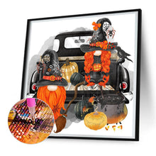 Load image into Gallery viewer, Diamond Painting - Full Round - halloween gnome (30*30CM)
