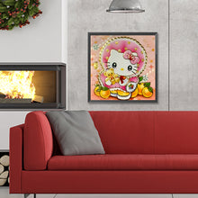 Load image into Gallery viewer, Diamond Painting - Full Round - Kitty cat (30*30CM)

