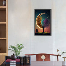 Load image into Gallery viewer, Diamond Painting - Full Round - Sun, moon and starry scenery (30*50CM)
