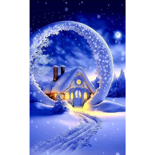 Diamond Painting - Full Round - Sun, moon and starry scenery (30*50CM)