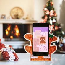 Load image into Gallery viewer, Diamond Painting Desktop Cellphone Stand Best Gift for Girls (Christmas Elk)
