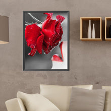 Load image into Gallery viewer, Diamond Painting - Full Round - flaming red lips (30*40CM)
