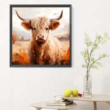 Load image into Gallery viewer, Diamond Painting - Full Round - highland yak (30*30CM)
