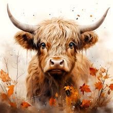 Load image into Gallery viewer, Diamond Painting - Full Round - highland yak (30*30CM)
