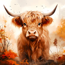 Load image into Gallery viewer, Diamond Painting - Full Round - highland yak (30*30CM)
